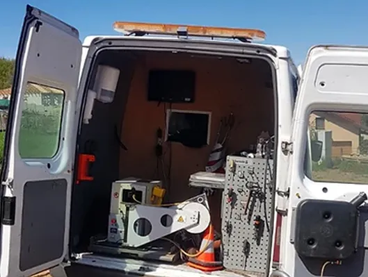 Tlakové čištění odpadů a kanalizací